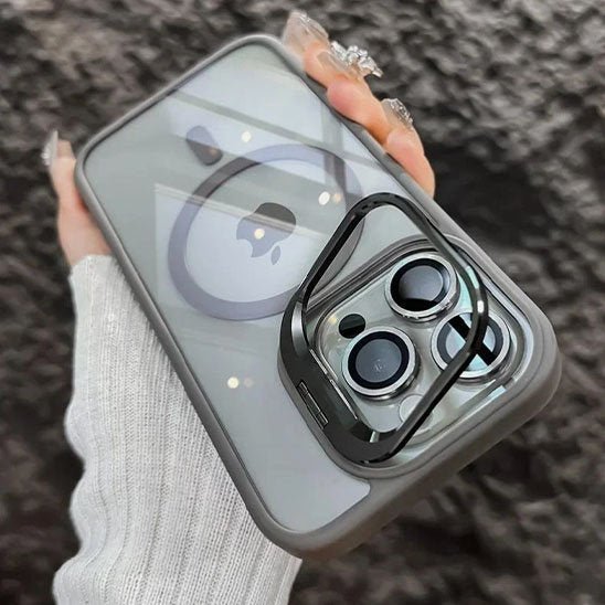 coque iphone 13 Transparent MagSafe support