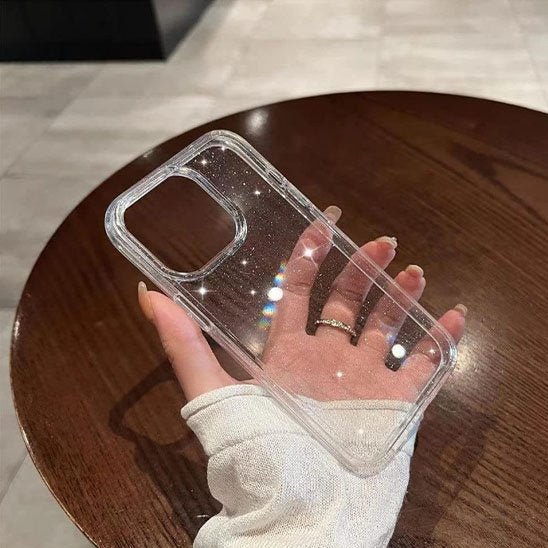 coque iphone 13 glimmer flexible claire