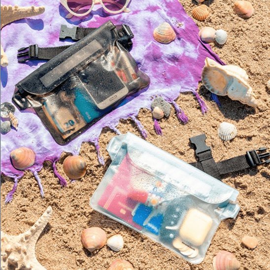 pochette telephone waterproof couleur variee portable plage
