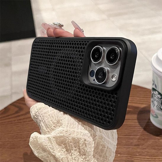 coque iphone 13 honeycomb shield noir