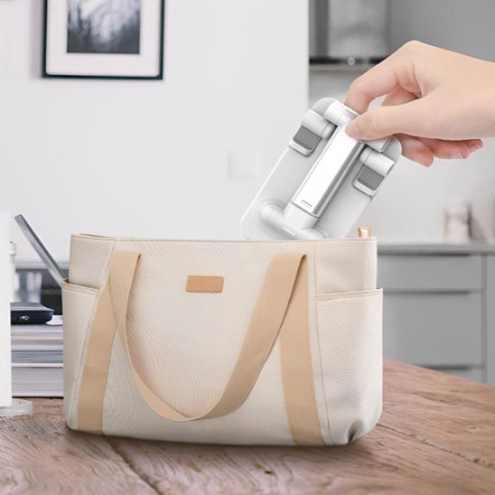 support telephone Bureau Ergonomix espace branchement compact