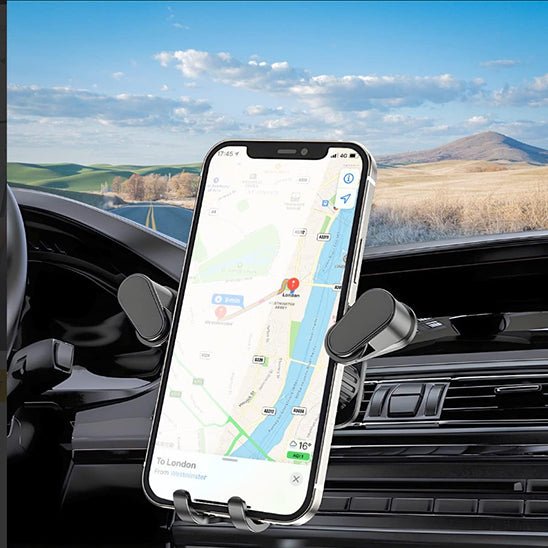 support telephone voiture Air Vent Ajustable acrochable