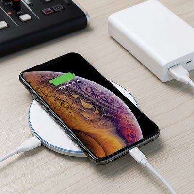 chargeur induction Ultra Rapide blanc