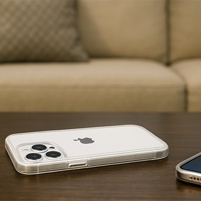 coque iphone 13 UltraGuard transparent installer rechargeable