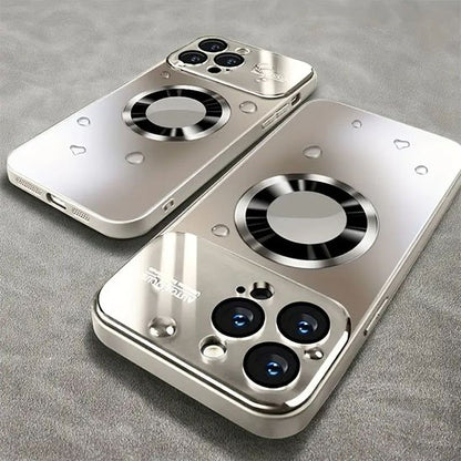 coque iphone 13 Protection Premium gris chrome