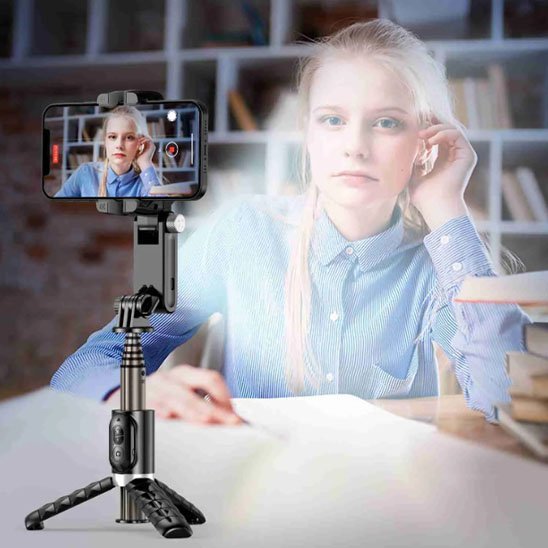 trépied téléphone Pro-Stable extensible bureau