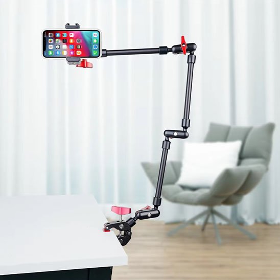 trépied téléphone Flexible Pro noir