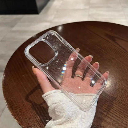 coque iphone 13 glimmer flexible claire