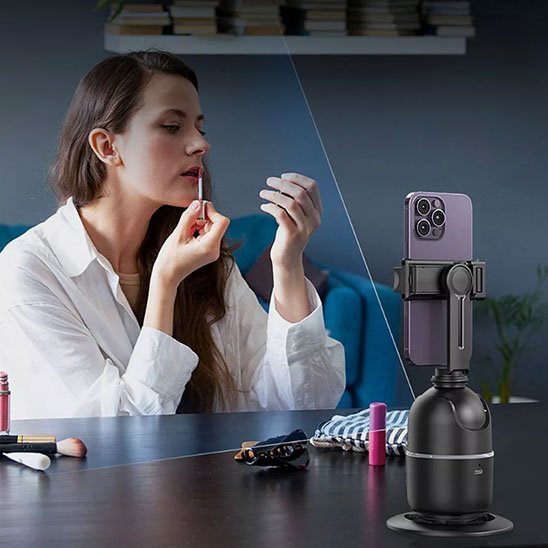 trépied téléphone FlexiStable rotatif noir extensible capteur