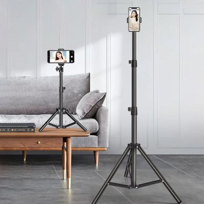 trépied téléphone Ajustable Pro anneau lumineux noir multiple hauteur