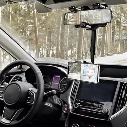 support telephone voiture suspendu amovible