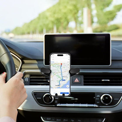 support telephone voiture Air Vent Pivotable acrochable