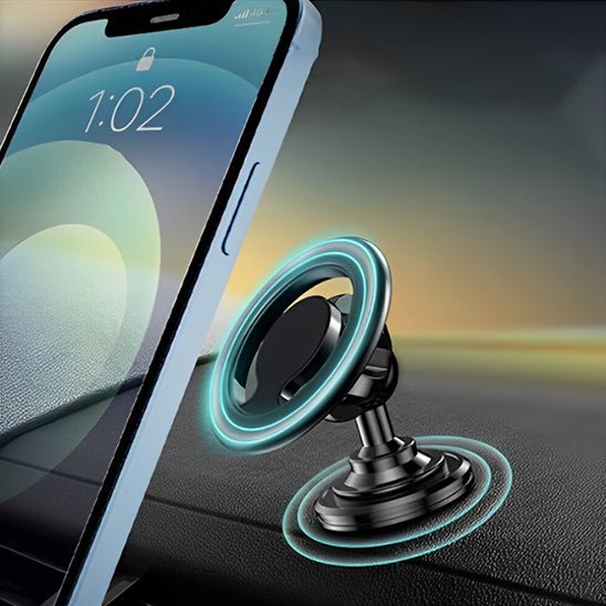 support telephone voiture magnetwheel ventouse airvent