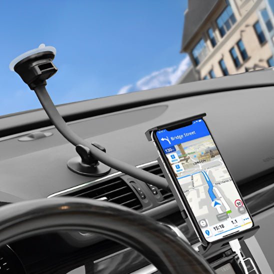 support telephone voiture ventouse 360 stabilisateur anti-vibrations